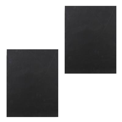 Barbecook set van 2 premium grillmatten zwart 40x33cm