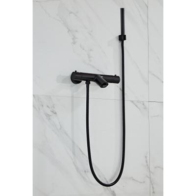 Opbouw Badkraan BWS Nero met Handdoucheset Mat Zwart