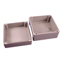 Hammond Electronics 1590ZGRP235 Universele behuizing 255 x 250 x 160 Polyester Grijs 1 stuk(s) - thumbnail