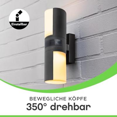Lutec Cyra LED-sensorlamp Lutec Cyra LED-sensorlamp