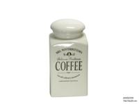 Koffiebewaarpot aardewerk 10x10x20 cm - thumbnail