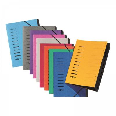 PAGNA 40058-02 1554277 Ordner Blauw DIN A4 Pressspankarton Aantal vakken: 7