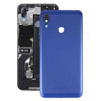 Batterij achtercover met camera lens voor ASUS Zenfone Max m2 ZB633KL ZB632KL (blauw) - thumbnail