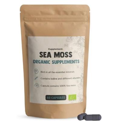 Cupplement Sea Moss Organic Supplements 60Capsules Cupplement Sea Moss Organic Supplements 60Capsules