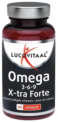 Lucovitaal Supplement Omega 3-6-9 complex X-Forte - 60 Capsules