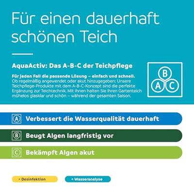 Oase AquaActiv AlGo Direct 500ml - Snelle Draadalgenbestrijding tot 10.000L