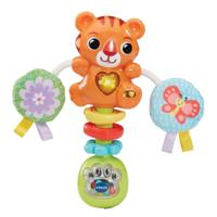 VTech Baby Premium Collectie Tijger Rammelaar + Licht en Geluid - thumbnail