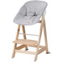 Roba Kinderstoel Born Up 94 Cm Hout/polyester Lichtgrijs - thumbnail