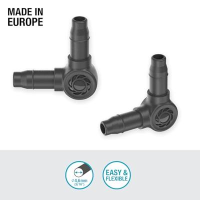 Gardena L-stuk 4,6mm (3/16')