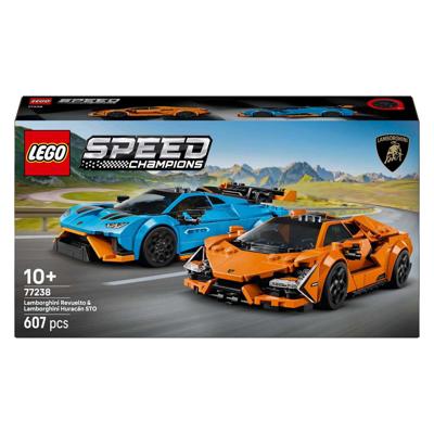 LEGO SPEED CHAMPIONS 77238 Lamborghini Revuelto & Huracán STO