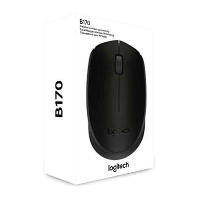 Draadloze optische muis Logitech B170 1000 dpi Zwart - thumbnail