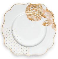 Pip Studio Royal White Gebaksbord 17 cm - thumbnail