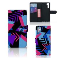 OPPO A91 | Reno3 | Book Case | Funky Triangle - thumbnail