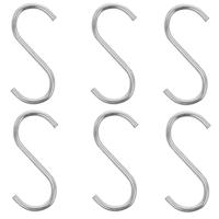 ProPlus S-haak staal 62 x 45 mm chroom 6 stuks in blister - thumbnail