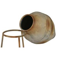 Vaas Home ESPRIT Beige Metaal 49 X 49 X 93 cm - thumbnail