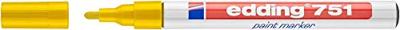 Edding Lakmarker | geel | streepbreedte 1-2 mm ronde punt | 10 stuks - 4-751005 4-751005