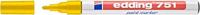 Edding Lakmarker | geel | streepbreedte 1-2 mm ronde punt | 10 stuks - 4-751005 4-751005 - thumbnail