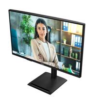 AOC Q27P4U Monitor 27 inch WQHD 120Hz, IPS-paneel, 4ms GTG, adaptieve synchronisatie, HDR-modus, luidsprekerinstelling, luidspreker (2560 x 1440 HDMI, 2X 2.0 DP, USB-hub) zwart - thumbnail