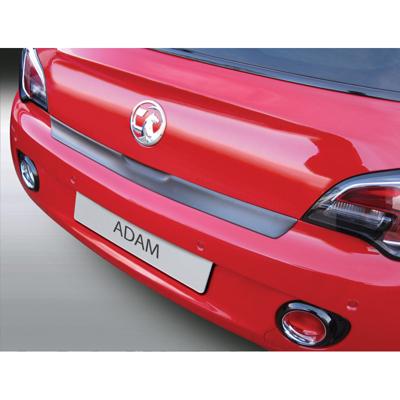 Bumper beschermer passend voor Opel Adam 2013- Zwart GRRBP884