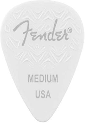 Fender Wavelength Picks 351 Medium White plectrumset (6 stuks)