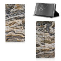 Sony Xperia XZ1 Standcase Steen - thumbnail