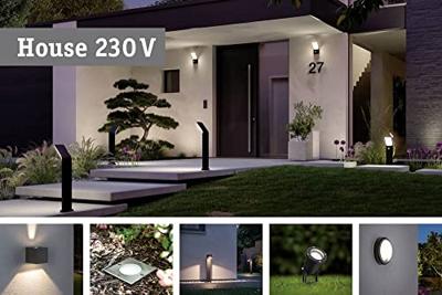 Paulmann 94188 LED-buitenlamp (wand) 15 W Antraciet