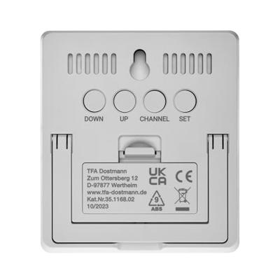 TFA Dostmann Funk-Wetterstation CLEAR 35.1168.02 Draadloos weerstation Verwachting voor 12 tot 24 uur Aantal sensoren max.: 3