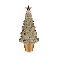 Kerstboom Krist+ 18CH307/IRIDESCENT Gouden Polypropyleen Plastic Iriserend 16 x 37,5 x 16 cm - thumbnail