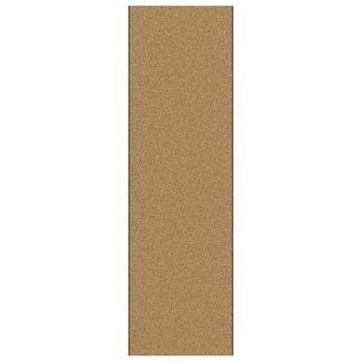 Deurmat Crème en Zwart 120 x 400 cm Polyamide en PVC