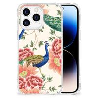 Case Anti-shock voor iPhone 14 Pro Pink Peacock - thumbnail