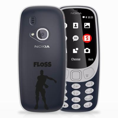 Nokia 3310 (2017) Telefoonhoesje met Naam Floss Nokia 3310 (2017) Telefoonhoesje met Naam Floss