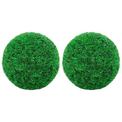 VidaXL Kunstbuxusbollen 2 st 27 cm