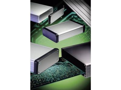 Hammond Electronics 1455K1202 Profielbehuizing 120 x 78 x 43 Aluminium Aluminium 1 stuk(s)