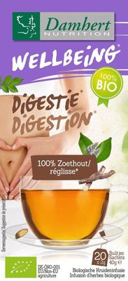 Damhert Tea time zoethout thee bio 20 Zakjes