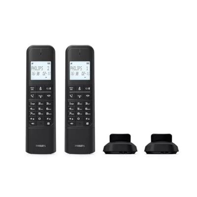 Draadloze telefoon Philips M4702B/12 Zwart