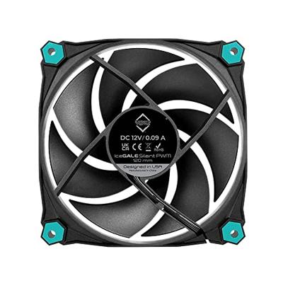 Iceberg Thermal IceGALE Silent PWM PC-ventilator Zwart