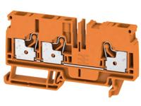 Weidmüller 1991840000 Doorgangsklem 8.1 mm Spanveer Oranje 50 stuk(s) - thumbnail