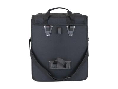 Dresco Pakaftas/schoudertas 20 liter nylon zwart