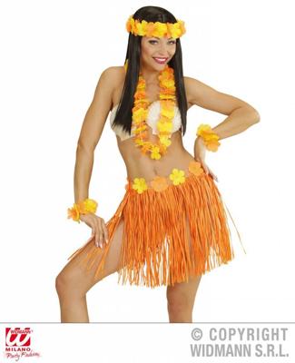 Hawaii set oranje