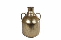 Vaas "Markus" L goud metaal 22x22x34cm - thumbnail