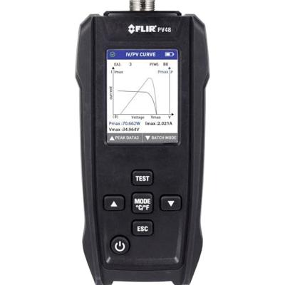 FLIR Solarpanel-Tester und I-V-Kennlinien-Tracer mit Temperaturmessungen PV48 Zonnepaneeltester FLIR Solarpanel-Tester und I-V-Kennlinien-Tracer mit Temperaturmessungen PV48 Zonnepaneeltester