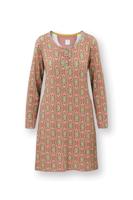 Pip Studio Desiree Nachthemd Lange Mouw Jabalini Roze XS - thumbnail