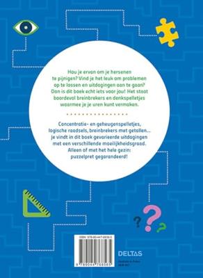 Het Grote Breinbrekers En Denkspelletjes Boek