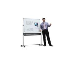 Nobo mobiel magnetisch whiteboard, kantelbaar, emaille, ft 120 x 90 cm - thumbnail