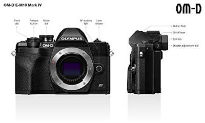 Olympus OM-D E-M10 mark IV Body zwart
