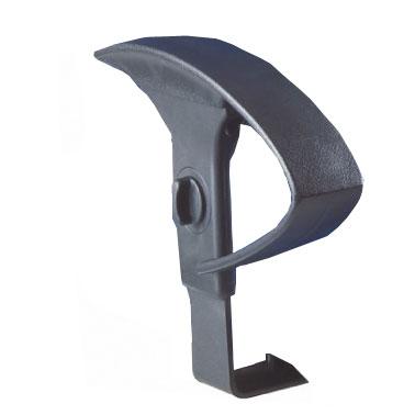 Topstar Armleuning | passend voor bureaudraaistoel | 9000 482 880-9000 482 881 | verstelbaar zwart | 1 stuk - 7105 7105