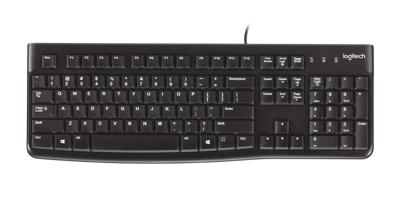 Toetsenbord Logitech K120 Zwart Qwerty Spaans Qwerty UK