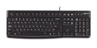 Toetsenbord Logitech K120 Zwart Qwerty Spaans Qwerty UK - thumbnail