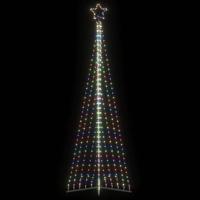 VidaXL Led-kerstboom 495 leds kleurrijk 300,5 cm - thumbnail