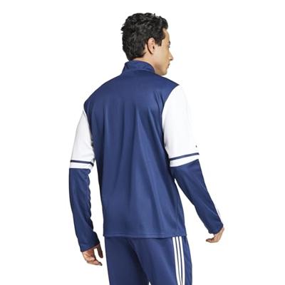 adidas Squadra 25 Trainingstrui 1/4-Zip Donkerblauw Wit